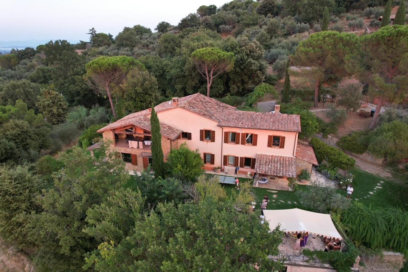 Tartagli Luxury Villa With Pool - A Fontanaro Property Paciano Luaran gambar