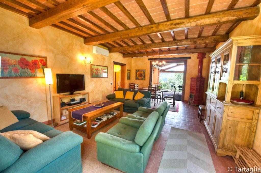 Tartagli Luxury Villa With Pool - A Fontanaro Property Paciano Luaran gambar
