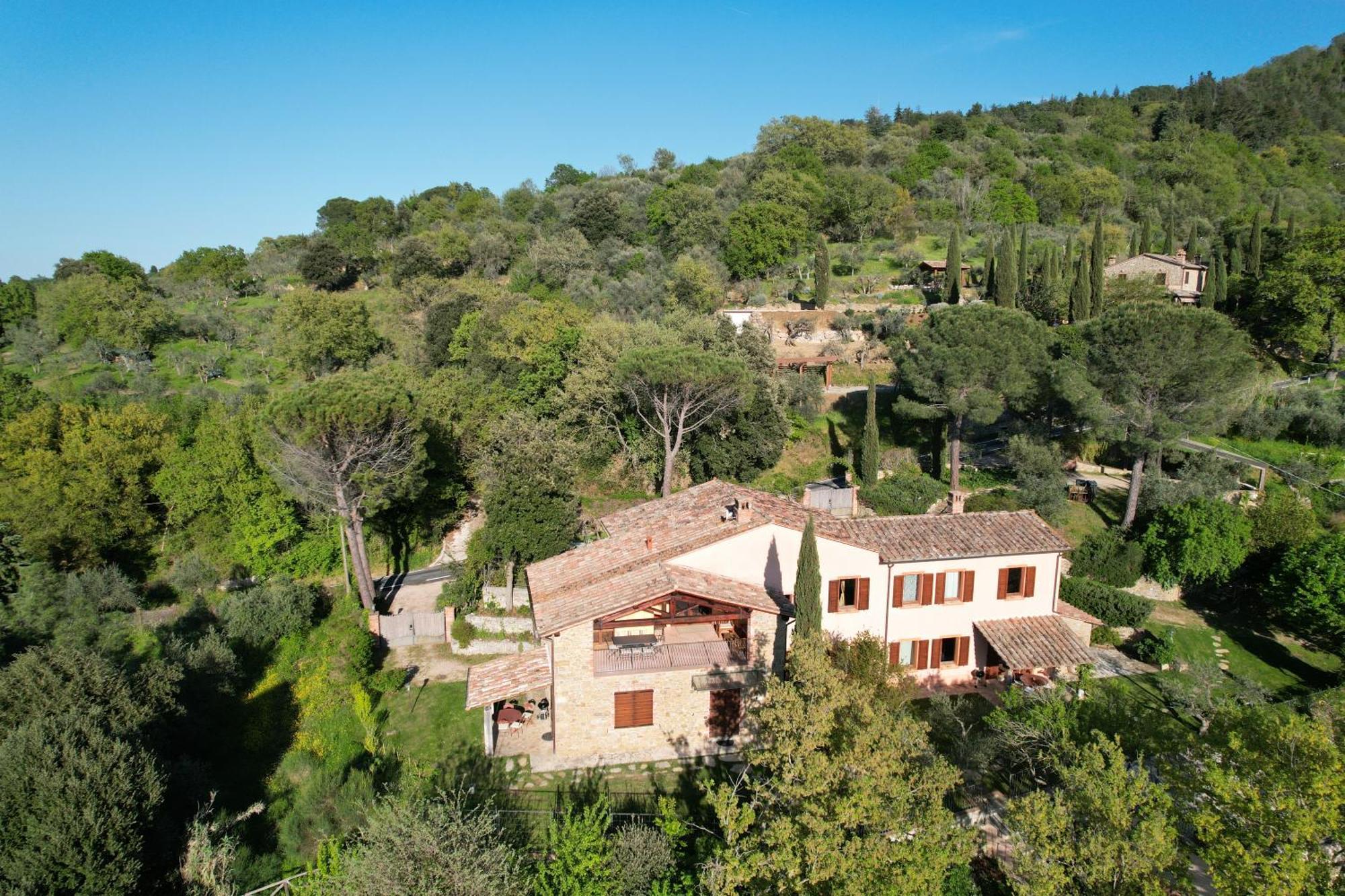 Tartagli Luxury Villa With Pool - A Fontanaro Property Paciano Luaran gambar