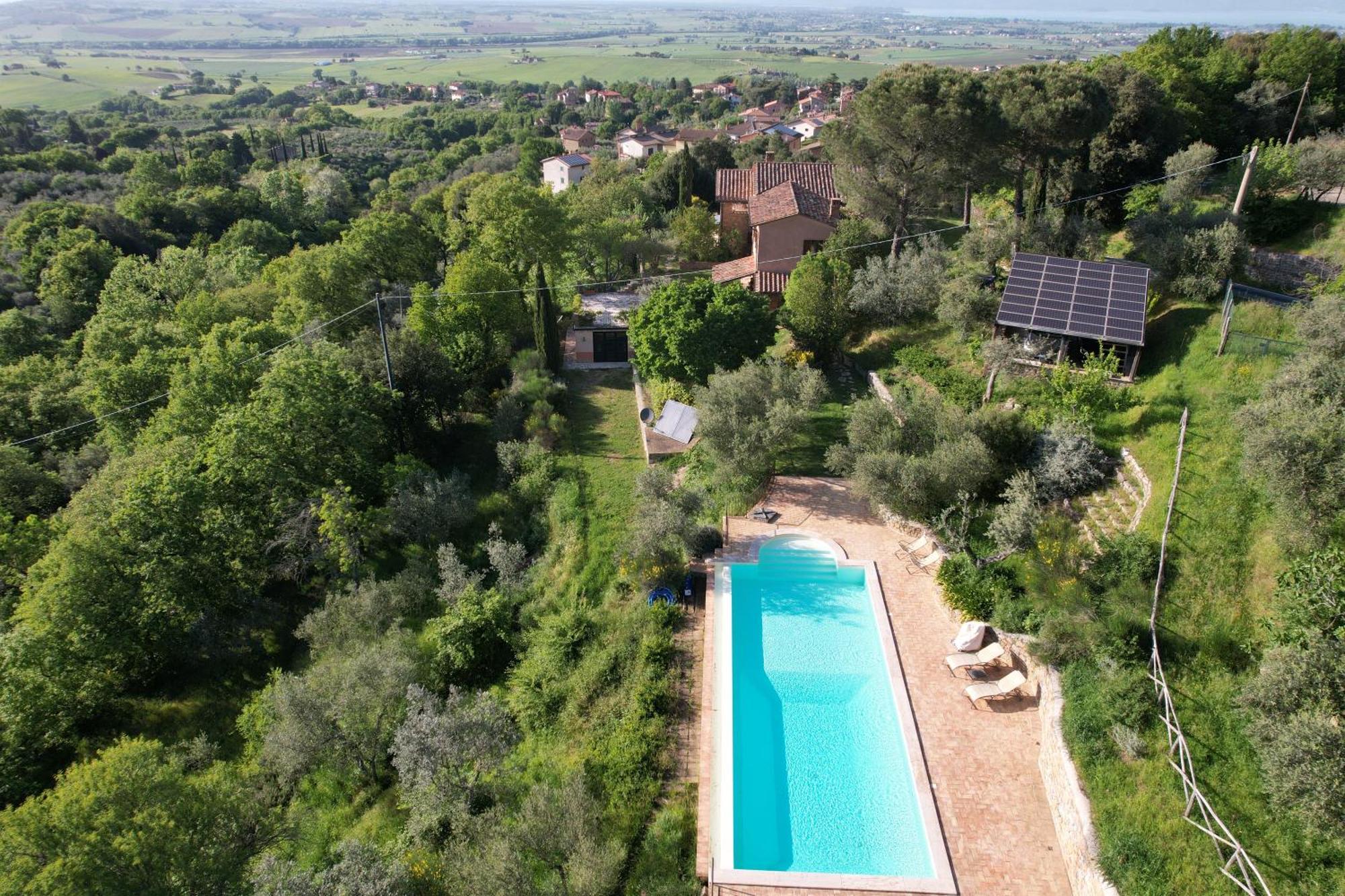 Tartagli Luxury Villa With Pool - A Fontanaro Property Paciano Luaran gambar