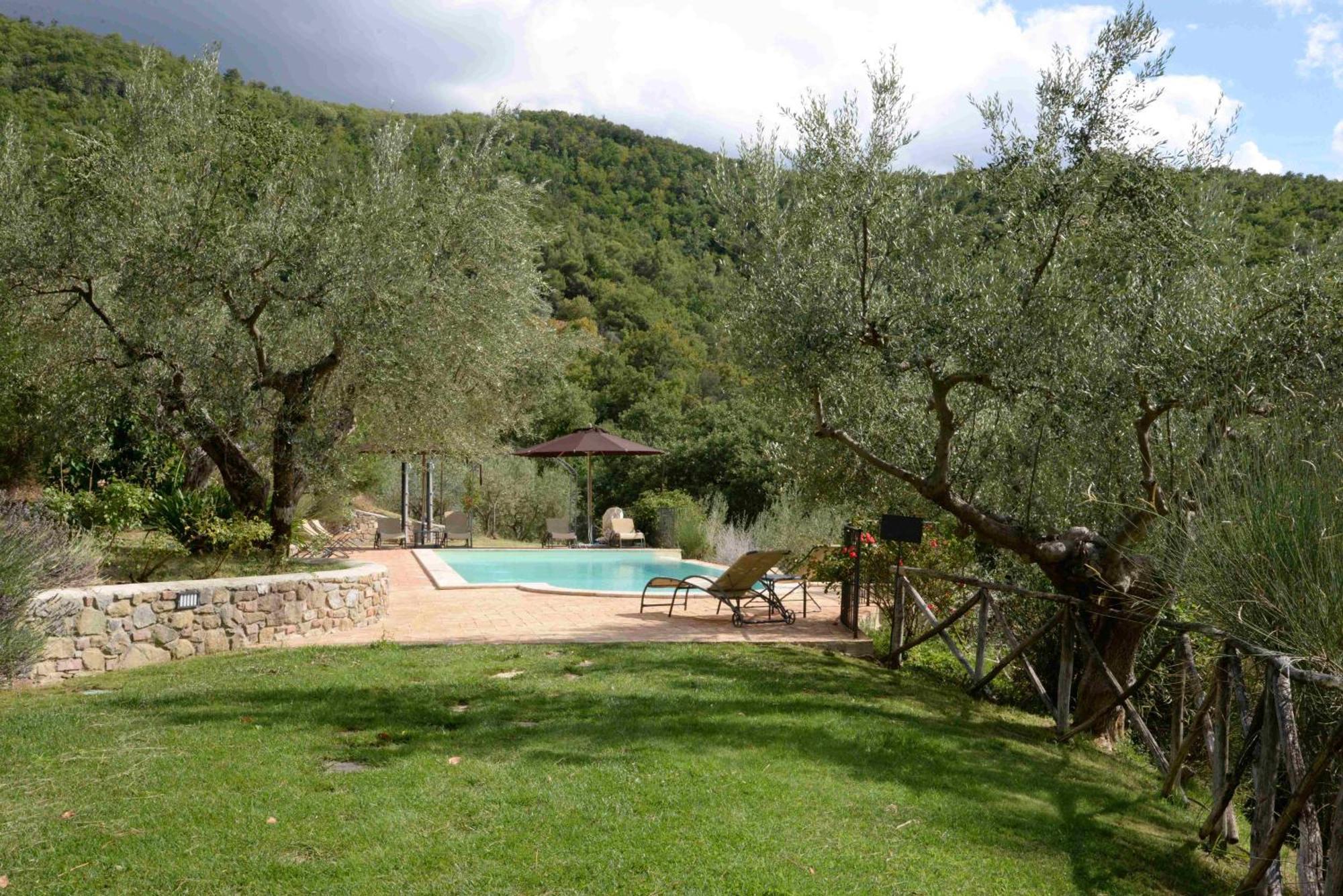 Tartagli Luxury Villa With Pool - A Fontanaro Property Paciano Luaran gambar